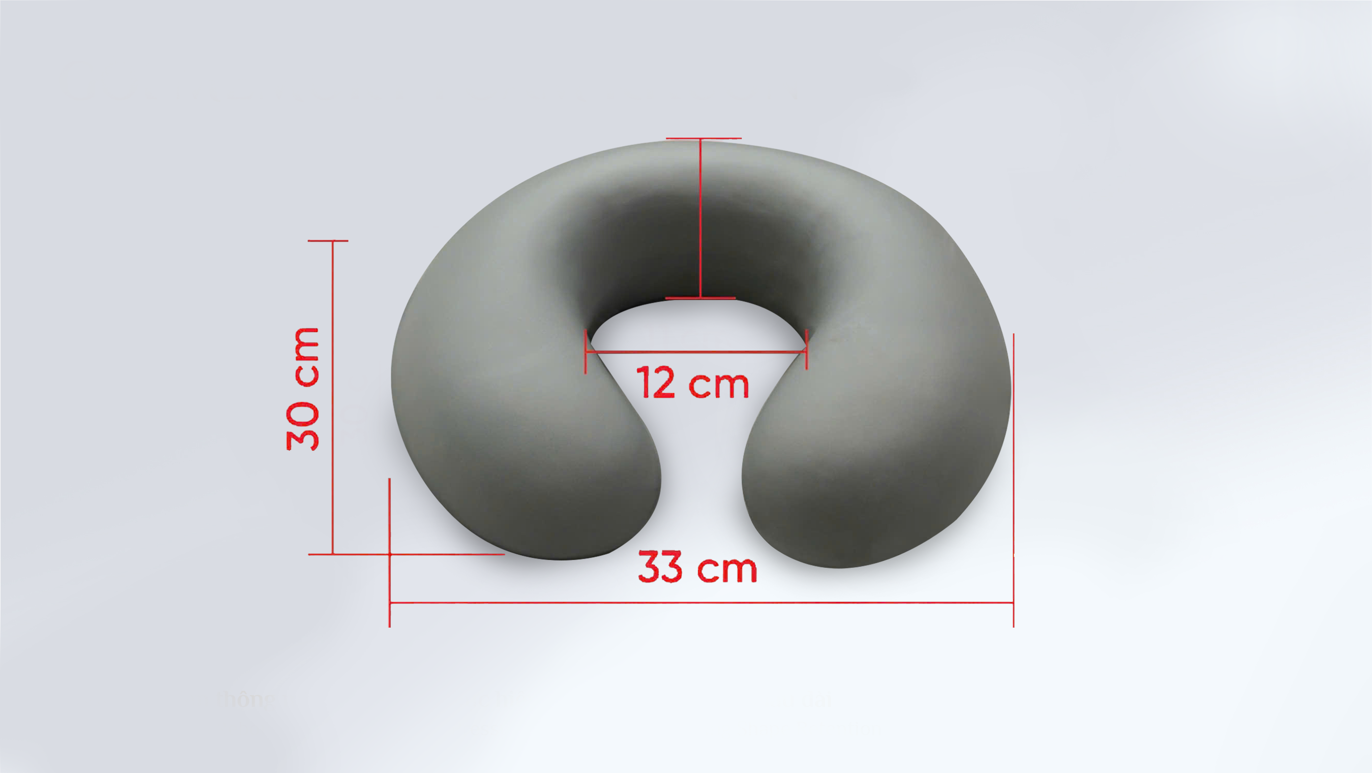 Memory Foam Pillow (Molded) - VNB/MF05