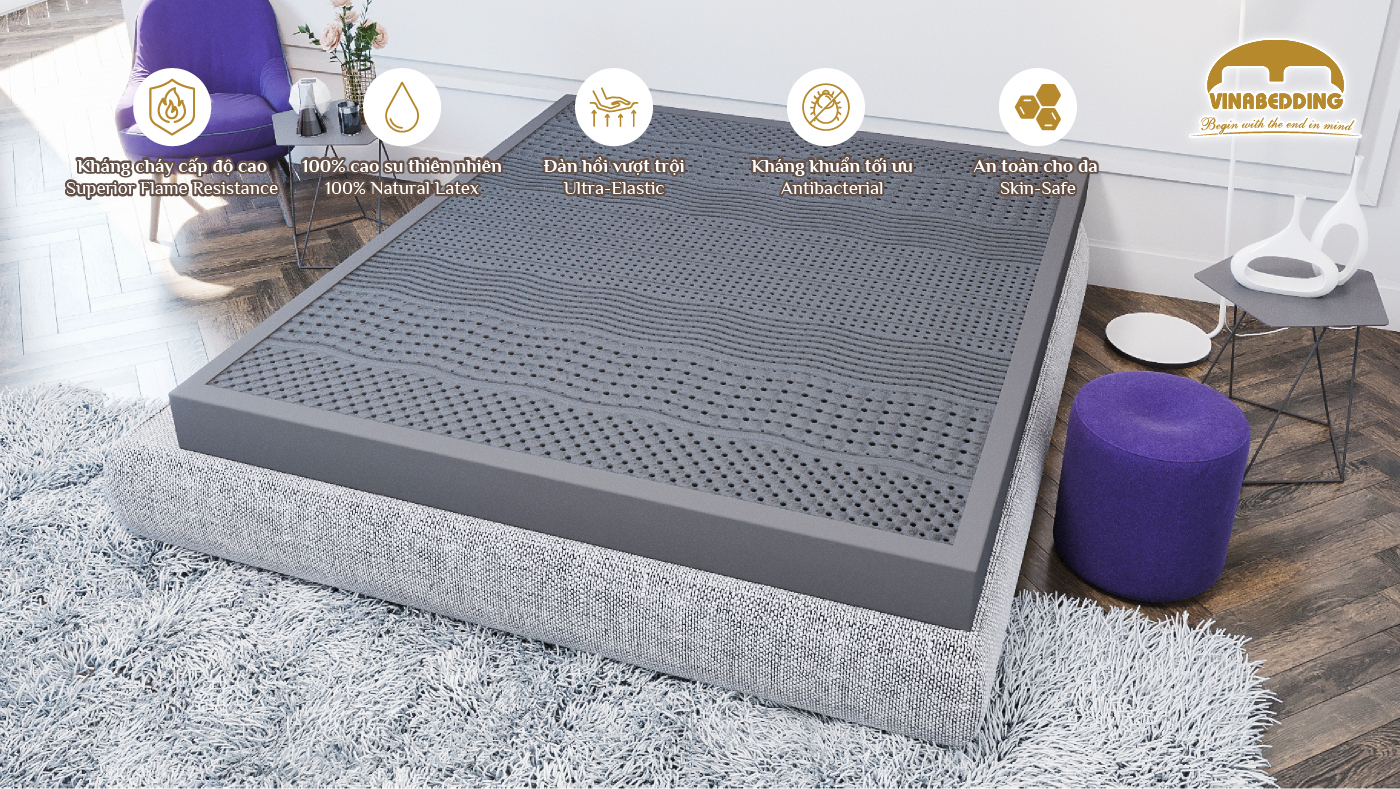 INTERNATIONAL STANDARD FLAME-RESISTANT NATURAL LATEX MATTRESS