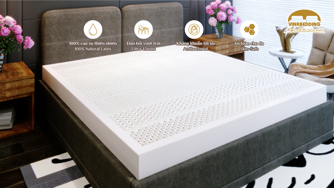 100% NATURAL LATEX MATTRESS