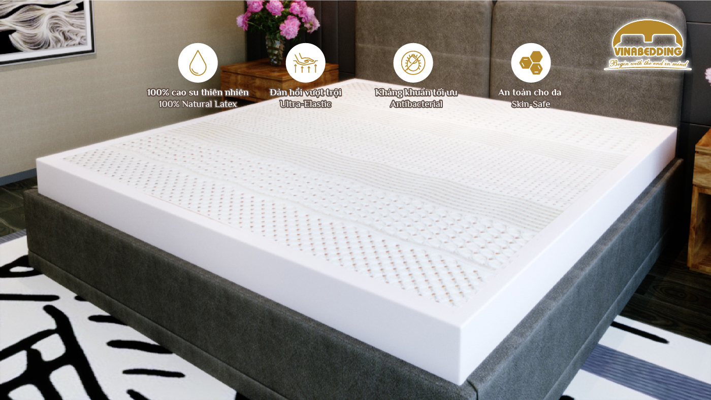 100% NATURAL LATEX MATTRESS