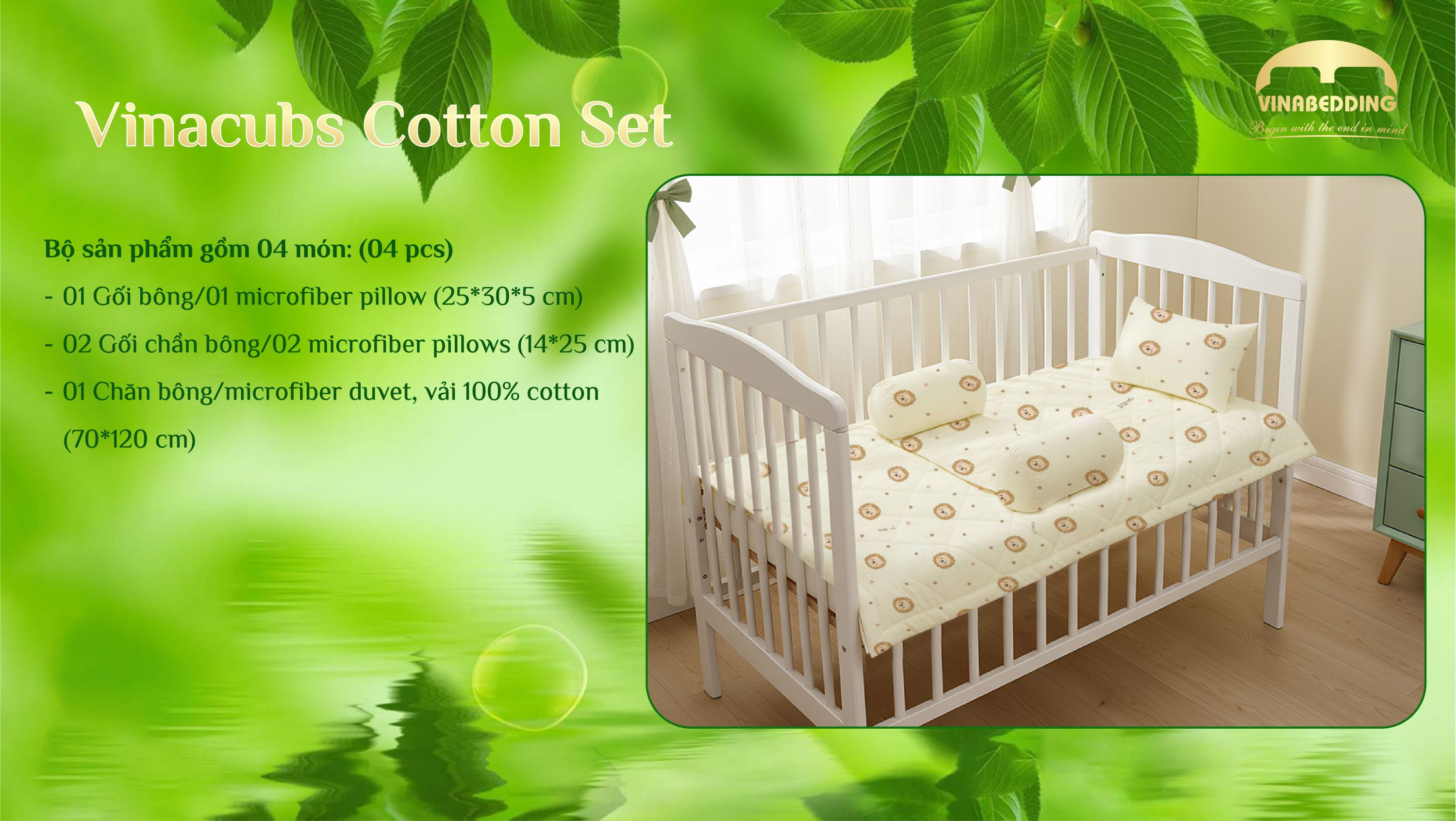 VinaCubs Cotton Set