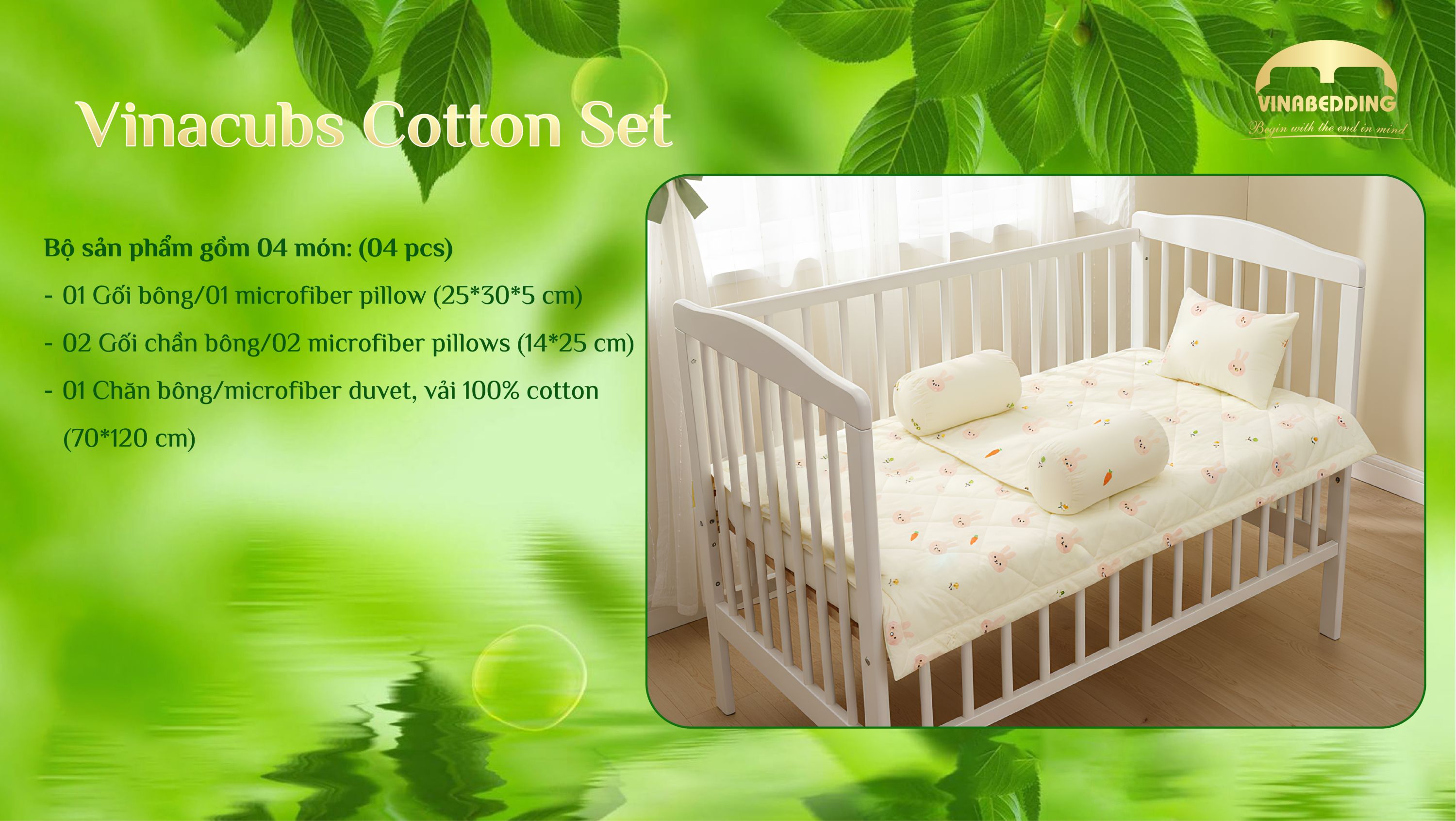 VinaCubs Cotton Set