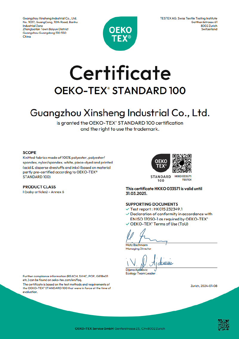 OEKO - TEX - Thụy Sĩ