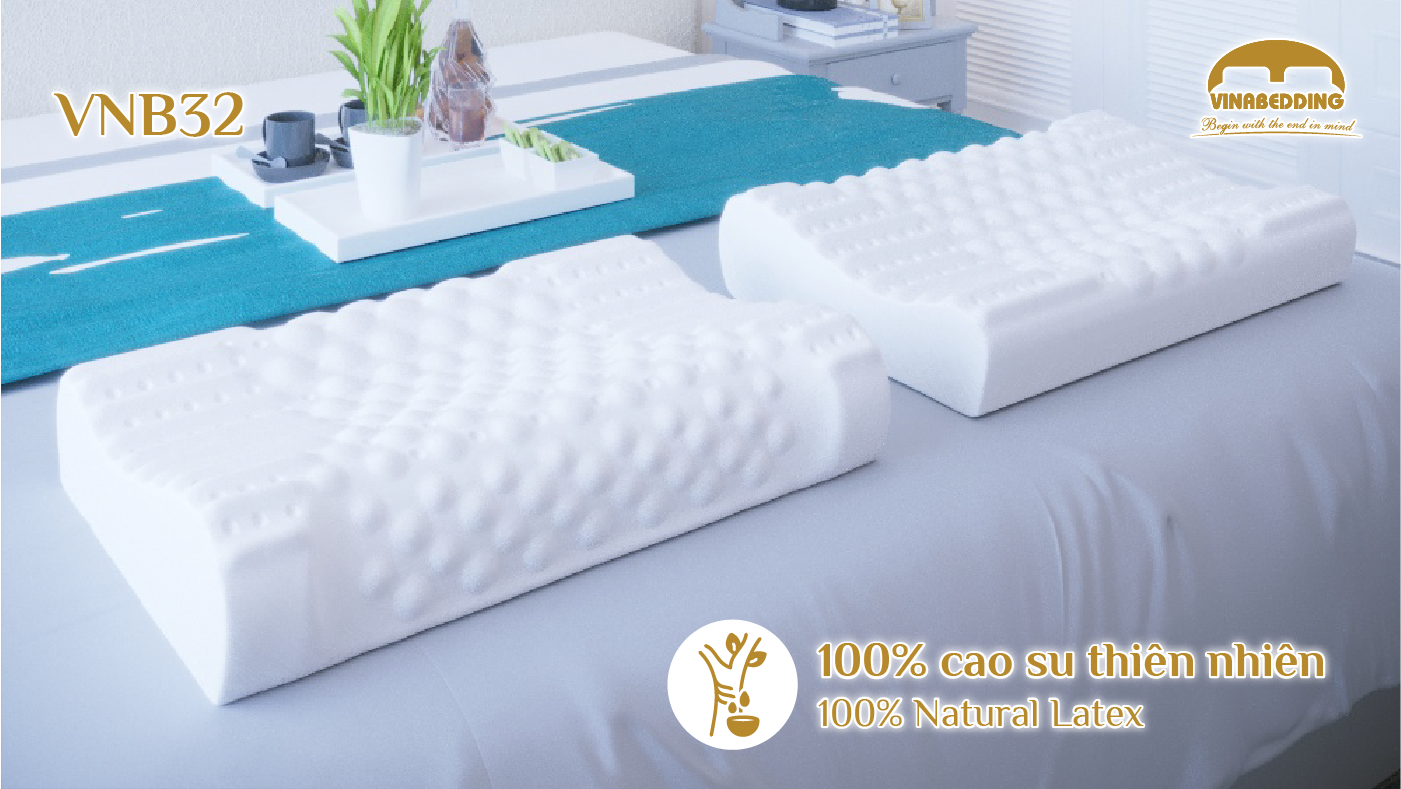 VINACLOUD NATURAL LATEX PILLOW SERIES 32