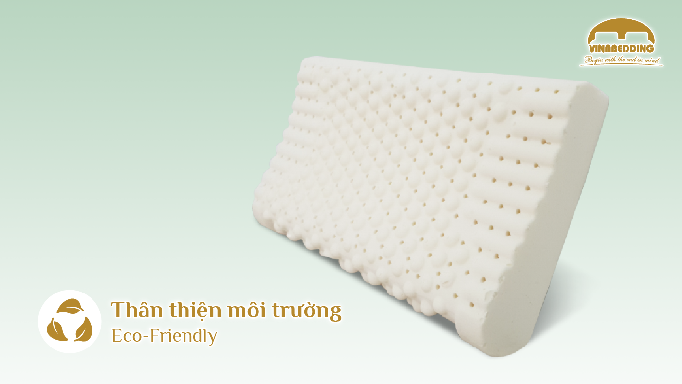 Natural Latex Pillow - Mã VNB35
