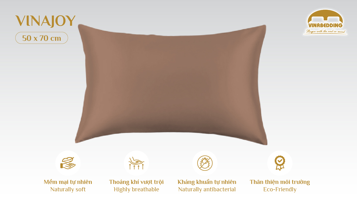 TENCEL PILLOW CASE VINAJOY 01