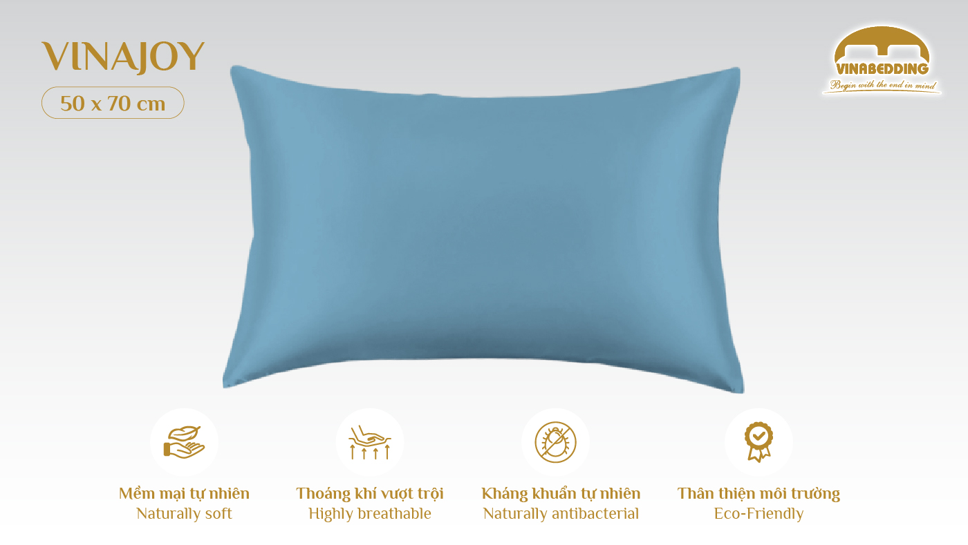 TENCEL PILLOW CASE VINAJOY 01